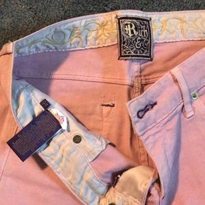 Pink Skinny Leg Jeans